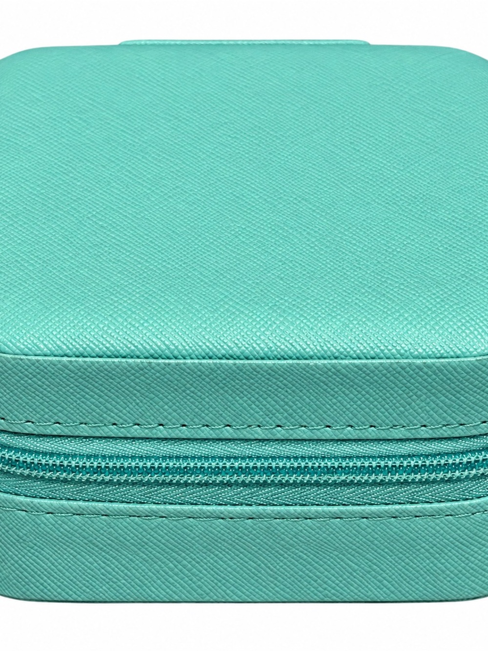 Compact Turquoise Travel Jewelry Case - Women's Organizer